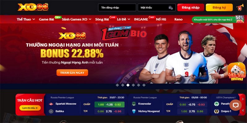 XO88 là trang cá độ bóng đá uy tín và chất lượng đến từ Anh Quốc